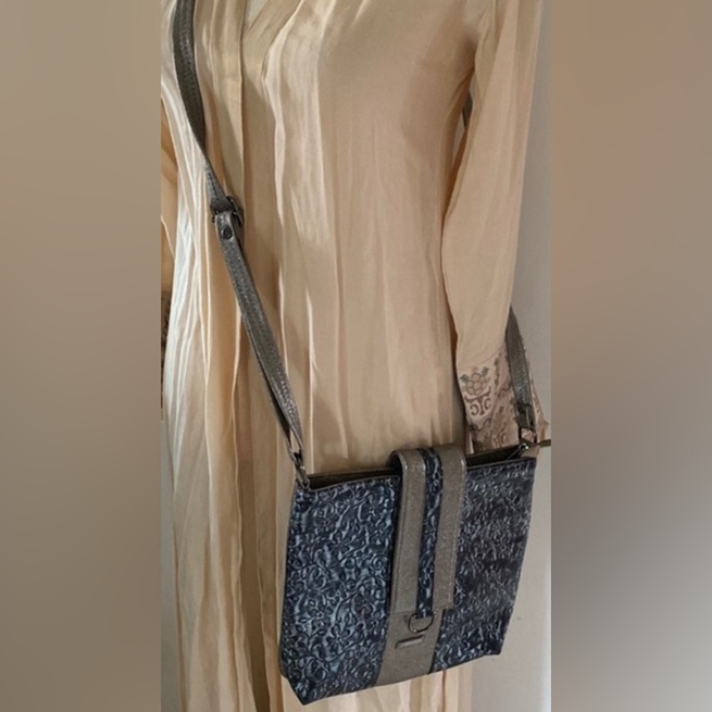 Esbeda rare vintage blue tones casual travels Crossbody bag
